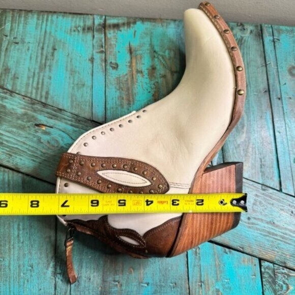 Ariat Greeley Western Boot Size 10B Southwestern Coastal Cowgirl - Picture 10 of 12